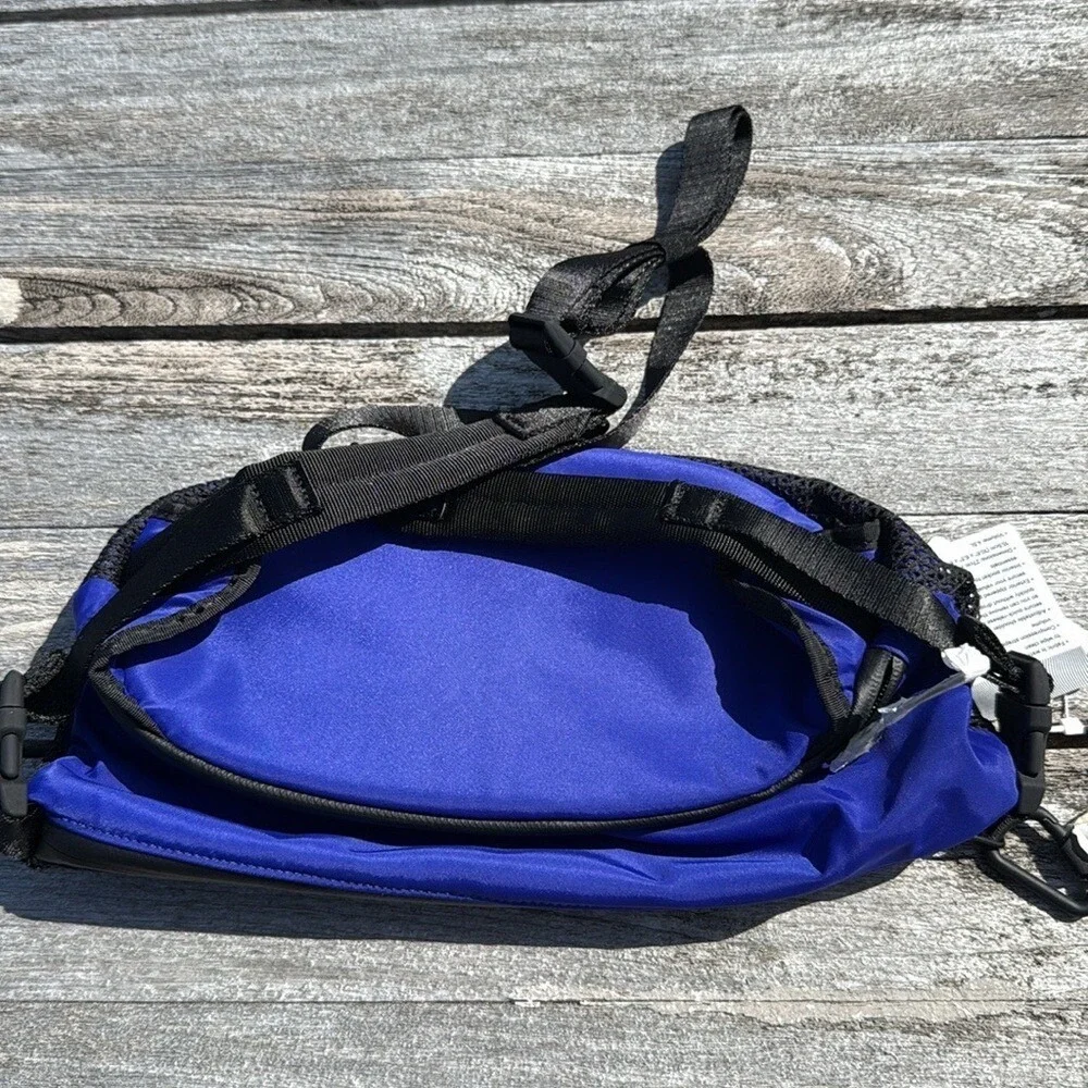 RARE Lululemon All Hours Belt Bag SeaWheeze Lazurite / Black NWT‎